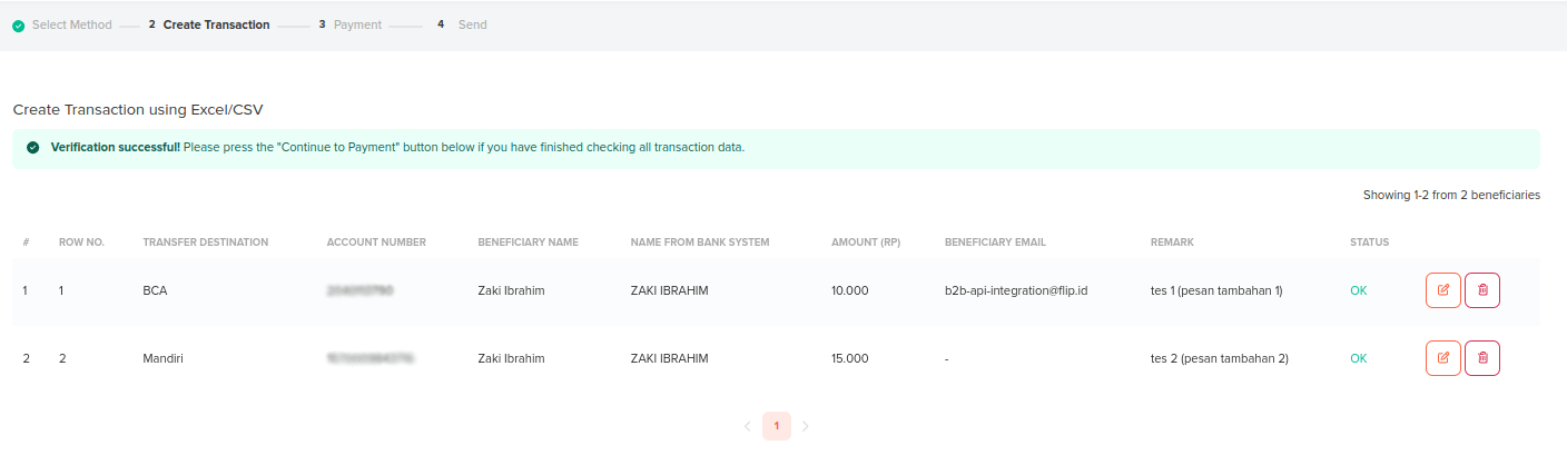 bulk money transfer